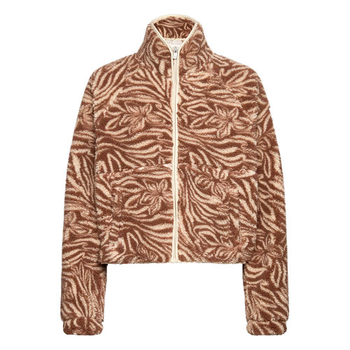 Roxy Γυναικεία ζακέτα Blurry Cloud Print - Full Zip Relaxed Fleece
